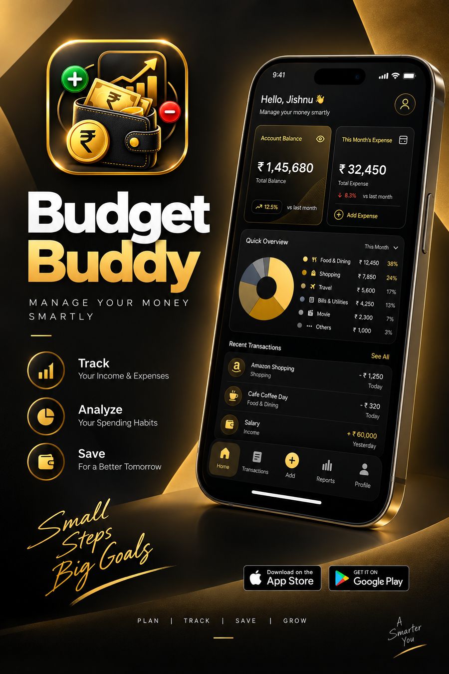 Budget Buddy personal finance application