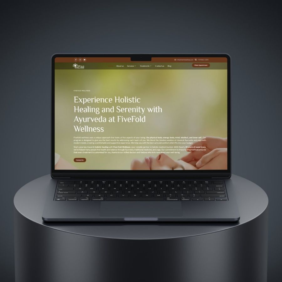 FiveFold Wellness – Wellness Website