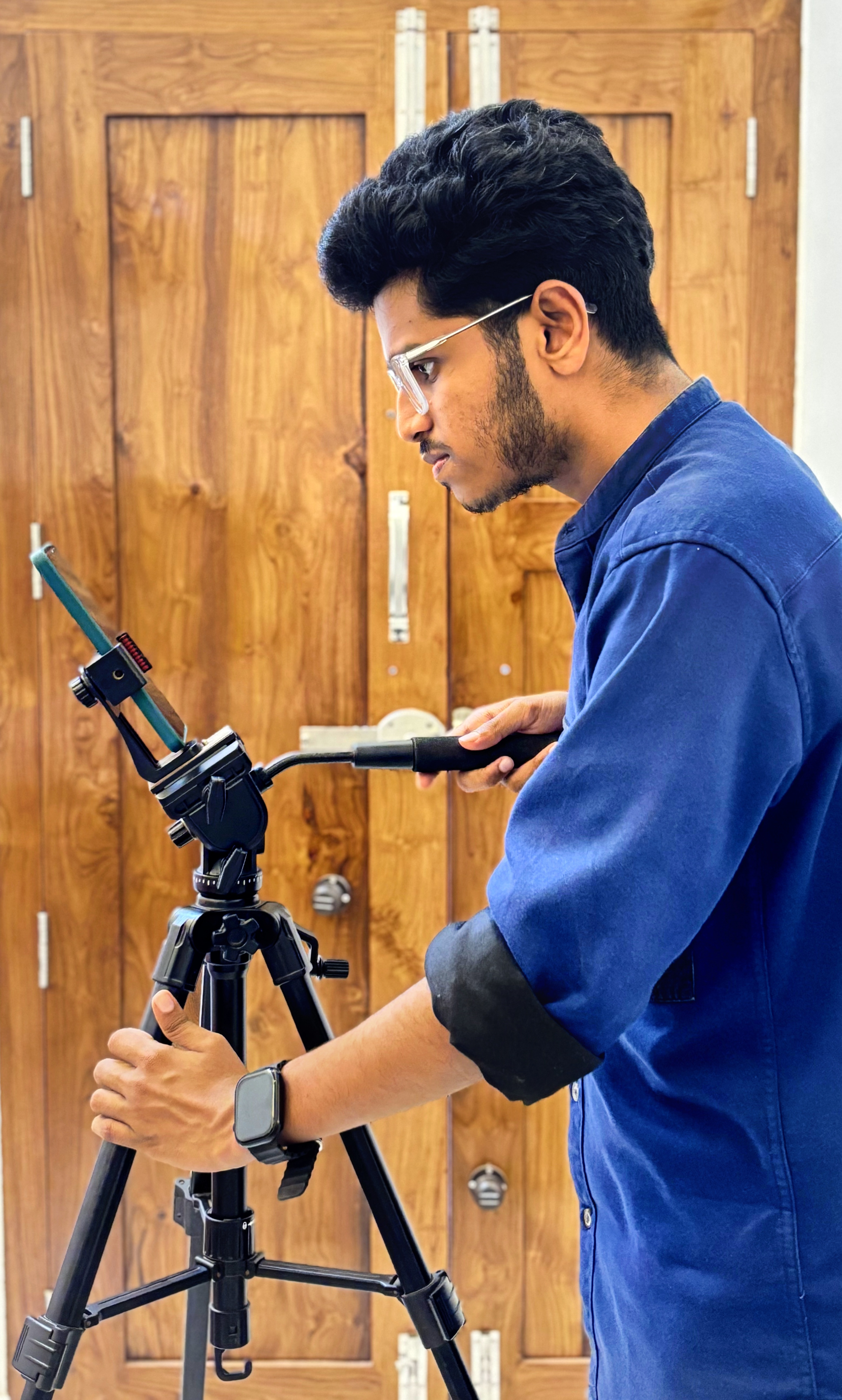 Jishnu Byju at a marketing event in Kerala